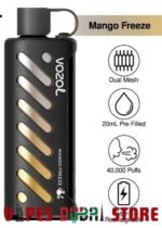 VOZOL Gear Shisha 40,000 Puffs Disposable Vape Price in Dubai Mango Freeze