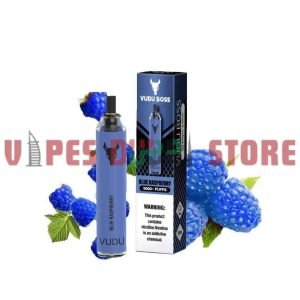 VUDU Boss 5000 Puffs 50MG Disposable Vape In Dubai Blue-Respberry