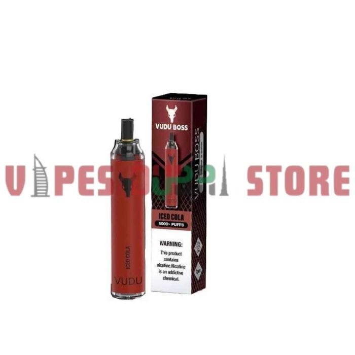 VUDU Boss 5000 Puffs 50MG Disposable Vape In Dubai Iced-Cola
