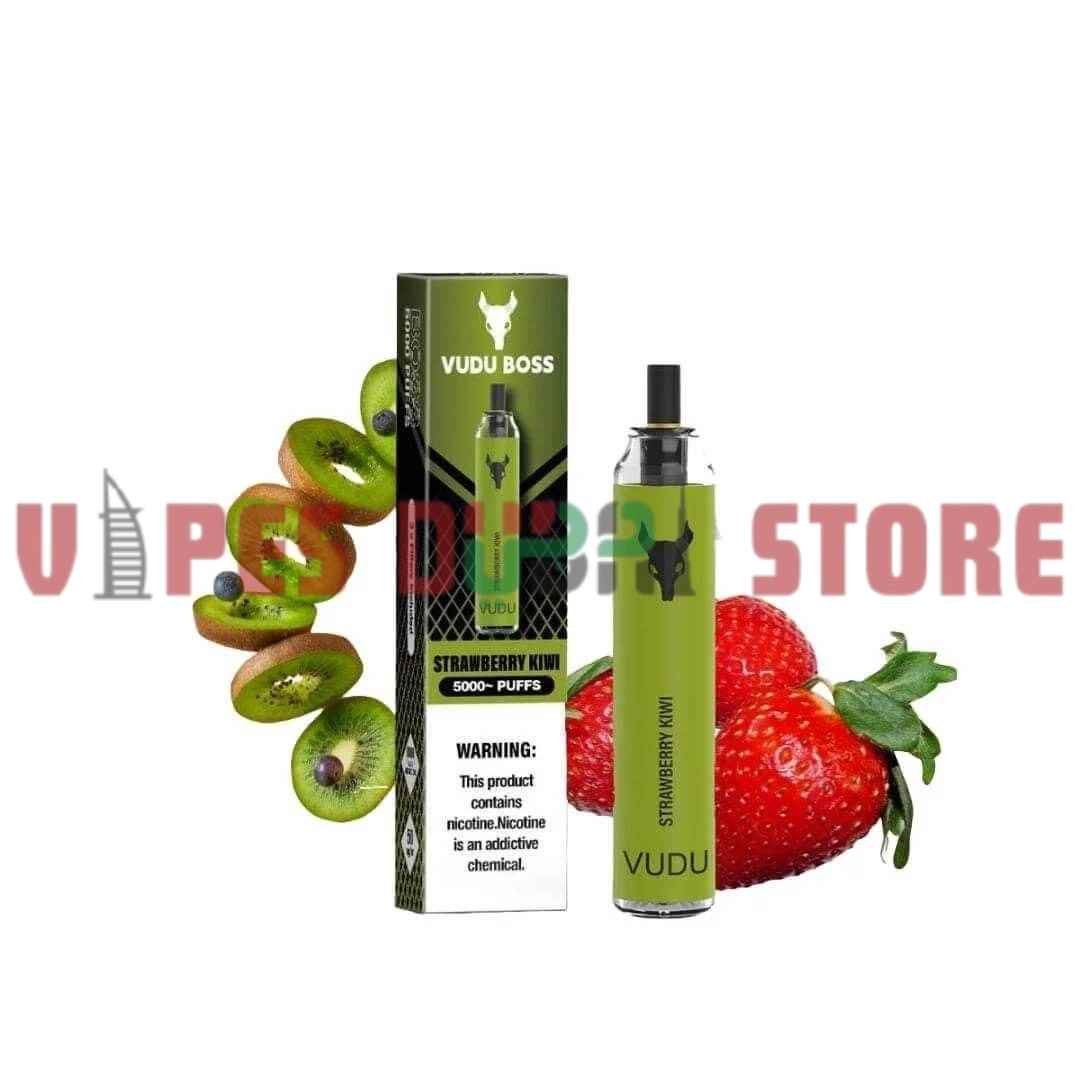 VUDU Boss 5000 Puffs 50MG Disposable Vape In Dubai Strawberry-Kiwi VUDU Boss 5000 Puffs 50MG Disposable Vape In Dubai Strawberry-Kiwi