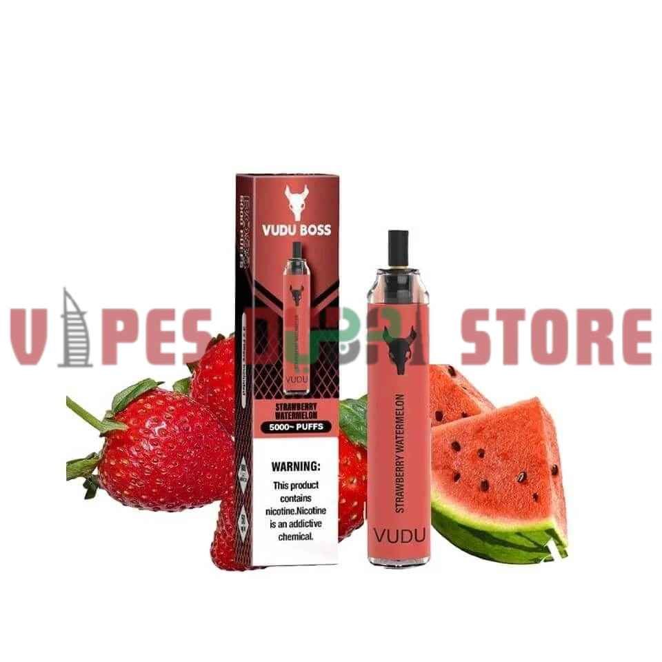 VUDU Boss 5000 Puffs 50MG Disposable Vape In Dubai Strawberry-watermelon VUDU Boss 5000 Puffs 50MG Disposable Vape In Dubai Strawberry-watermelon