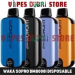 WAKA SoPro DM8000i Disposable 8000 Puffs 20MG Rechargeable Vape in Dubai