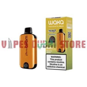 WAKA SoPro DM8000i Disposable 8000 Puffs 20MG Rechargeable Vape in Dubai BANANA-MELON