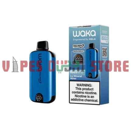 WAKA SoPro DM8000i Disposable 8000 Puffs 20MG Rechargeable Vape in Dubai ICY-MINERAL-WATER WAKA SoPro DM8000i Disposable 8000 Puffs 20MG Rechargeable Vape in Dubai ICY-MINERAL-WATER