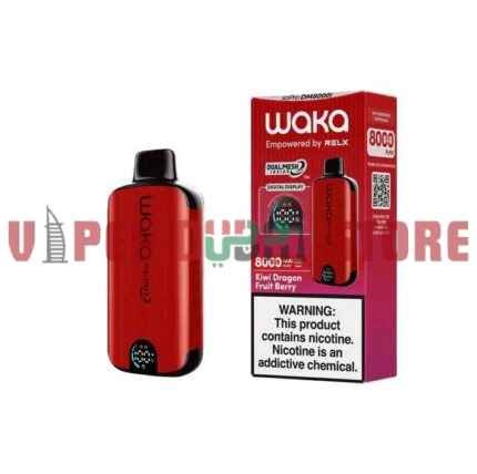 WAKA SoPro DM8000i Disposable 8000 Puffs 20MG Rechargeable Vape in Dubai KIWI-DRAGON-FRUIT-BERRY WAKA SoPro DM8000i Disposable 8000 Puffs 20MG Rechargeable Vape in Dubai KIWI-DRAGON-FRUIT-BERRY