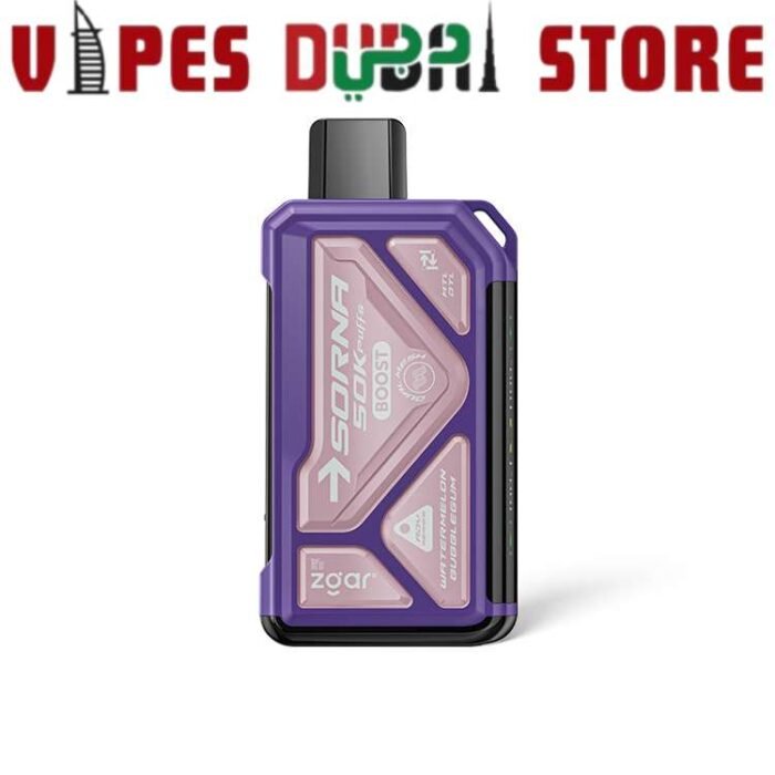 ZGAR Sorna 50k Puffs Disposable Vape watermelon bubble gum