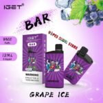 iget bar 3500 puffs disposable vape in dubai GRAPE ICE