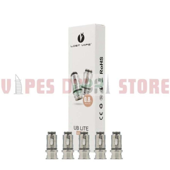 lost vape ub lite replacement coil 5pcs in dubai uae 0.8