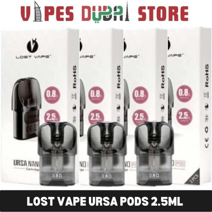 lost vape ursa pods 25ml pod cartridge in dubai uae