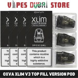 oxva xlim v3 top fill version pod cartridge replacement pod in dubai uae