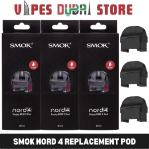 smok nord 4 replacement pod 3 pack