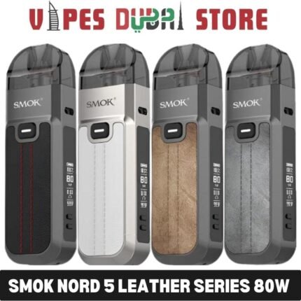 smok nord 5 leather series 80w pod system kit in dubai
