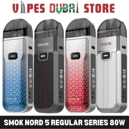 smok nord 5 regular series 80w pod system kit in dubai