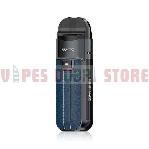 smok nord 50w 1800mah leather series blue smok nord 50w 1800mah leather series blue