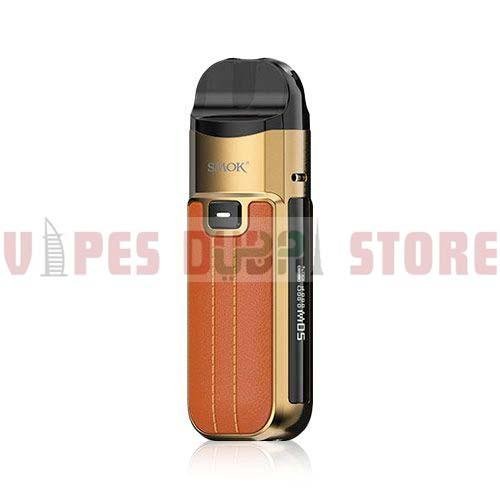 smok nord 50w 1800mah leather series brown smok nord 50w 1800mah leather series brown