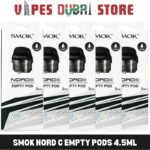 smok nord c empty pods 45ml pod cartridge in dubai uae 3 pcs per pack