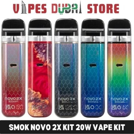smok novo 2x kit 20w vape kit 800mah pod system 2ml starter kit in dubai