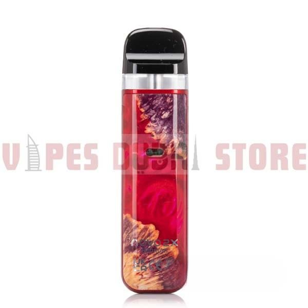 smok novo 2x kit 20w vape kit red stabilizing wood smok novo 2x kit 20w vape kit red stabilizing wood
