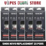 smok novo 2x pods meshed mtl 08ohm 09ohm replacement pods in dubai uae