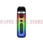 smok novo 5 leather regular series rasta green cobra