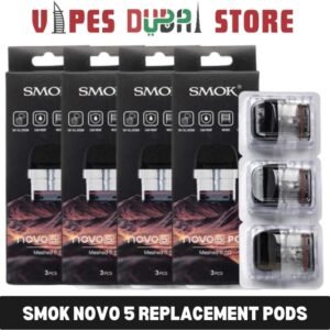 smok novo 5 pods mesh 07ohm mtl replacement pod cartridge in dubai uae