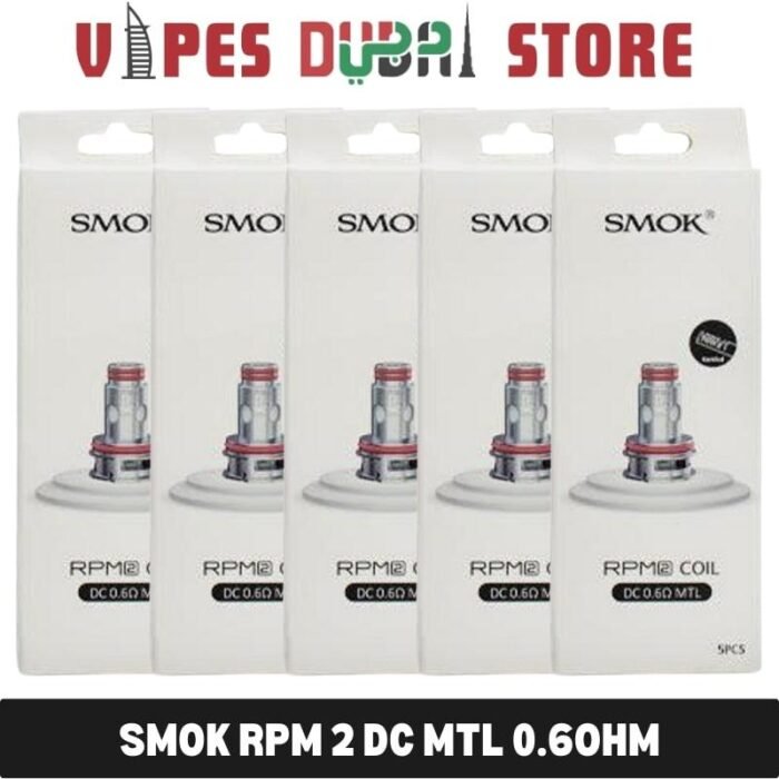 smok rpm 2 dc mtl 06ohm coil 5 pack