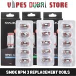 smok rpm 3 coils meshed 015ohm meshed 023ohm replacement coils in dubai uae 5 pcs per pack