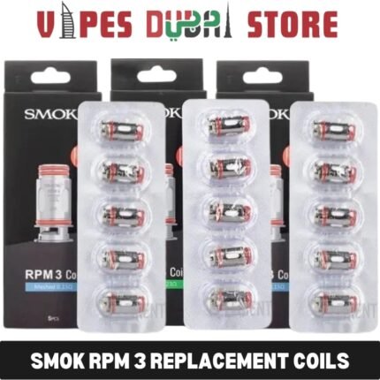 smok rpm 3 coils meshed 015ohm meshed 023ohm replacement coils in dubai uae 5 pcs per pack