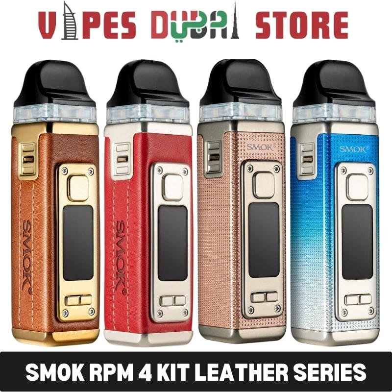 smok rpm 4 kit leather series 60w pod system 1650mah vape kit pod kit starter kit in dubai uae smok rpm 4 kit leather series 60w pod system 1650mah vape kit pod kit starter kit in dubai uae