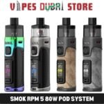 smok rpm 5 80w pod system in dubai uae