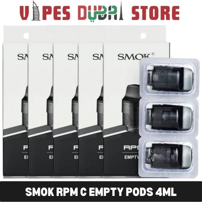 smok rpm c empty pods 4ml replacement pod cartridge in dubai uae