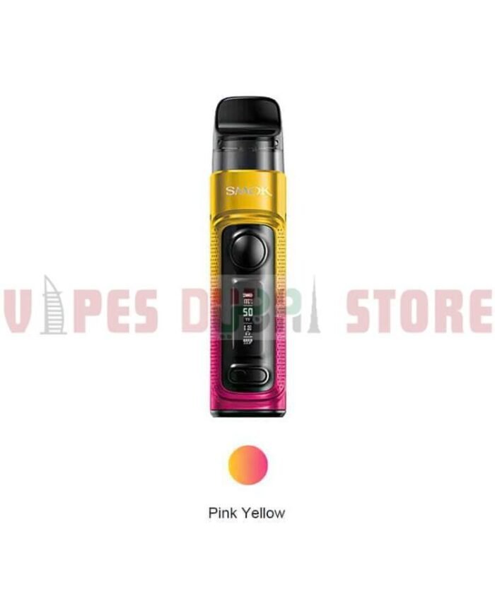 smok rpm c pod system pink yellow