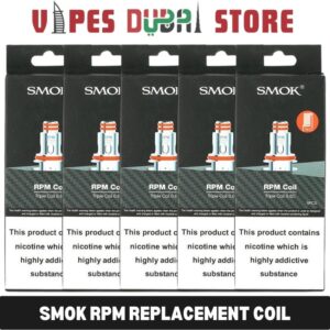 smok rpm replacement coil 5pcs buy in uae dubai vape shop