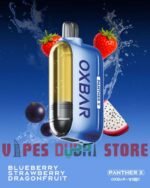 Dr Vapes Oxbar Panther X 50000 Puffs Disposable Vape bluberry strawberry dragonfruit