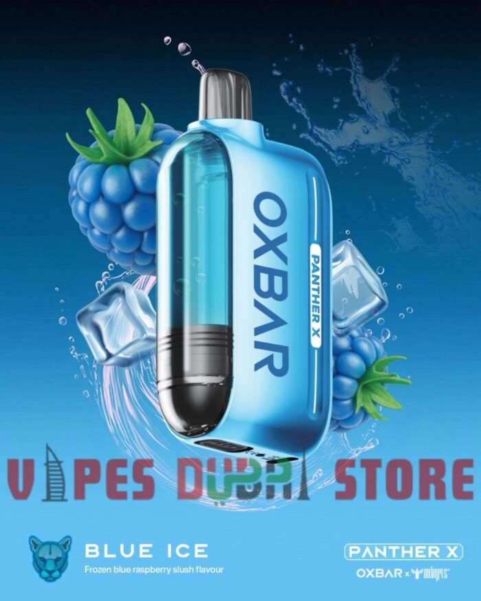 Dr Vapes Oxbar Panther X 50000 Puffs Disposable Vape blue ice