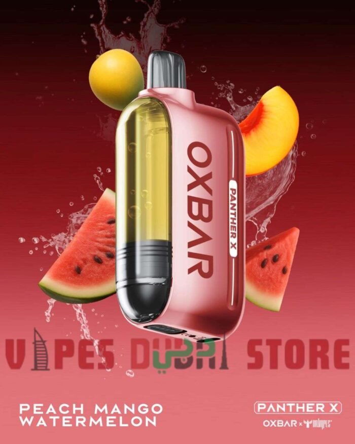 Dr Vapes Oxbar Panther X 50000 Puffs Disposable Vape peach mango watermelon