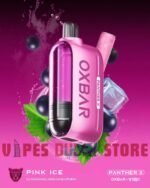 Dr Vapes Oxbar Panther X 50000 Puffs Disposable Vape pink ice