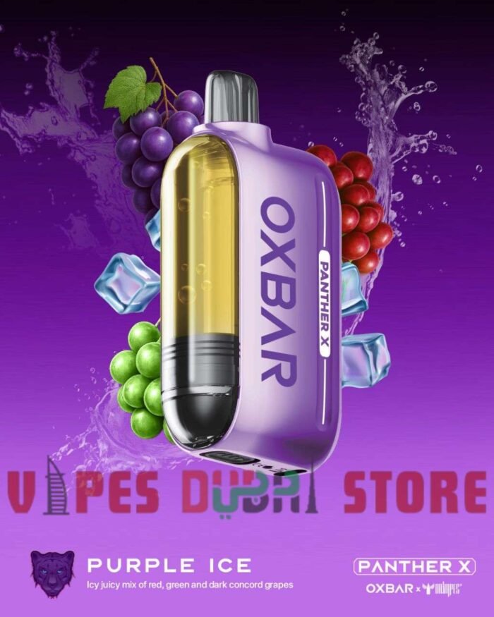 Dr Vapes Oxbar Panther X 50000 Puffs Disposable Vape purple ice