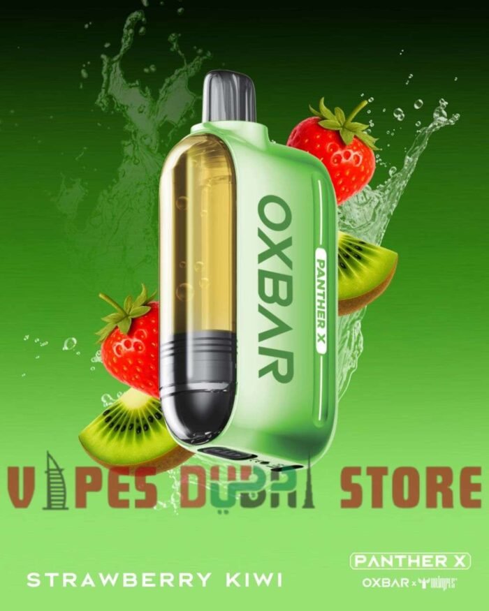 Dr Vapes Oxbar Panther X 50000 Puffs Disposable Vape strawberry kiwi