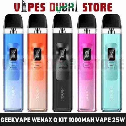GEEKVAPE Wenax Q Kit 1000mAh Vape kit 25W Pod System Starter Kit in Dubai, UAE