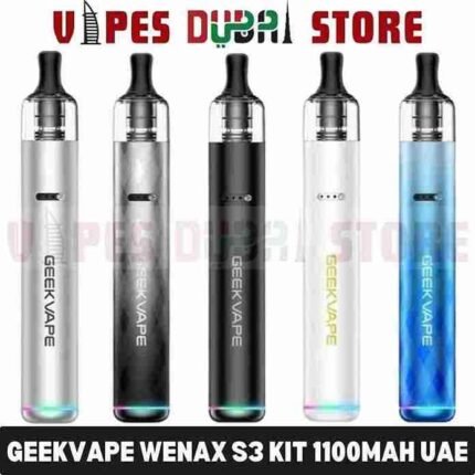 GEEKVAPE Wenax S3 Kit 1100mAh Pod System 18W Vape Kit Starter Kit in Dubai, UAE