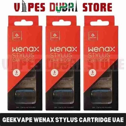 GEEKVAPE Wenax Stylus Cartridge Replacement Pods in Dubai, UAE – 3 PCS Per Pack