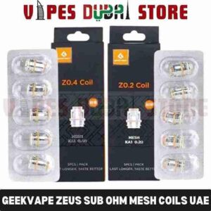 GEEKVAPE Zeus Sub Ohm Mesh Coils (5-Pack) in Dubai, UAE