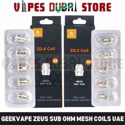 GEEKVAPE Zeus Sub Ohm Mesh Coils (5-Pack) in Dubai, UAE