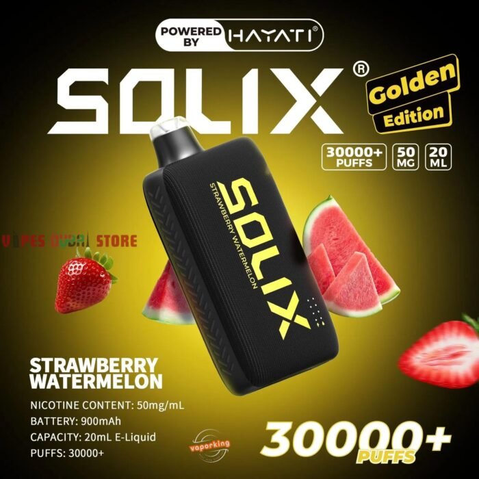 Hayati-Solix-30000-Puffs-Disposbale-Strawberry-Watermelon