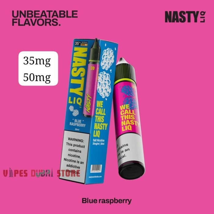 Nasty LIQ 60ml E-Liquid blue raspberry