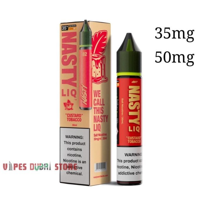 Nasty LIQ 60ml E-Liquid custard tobacco
