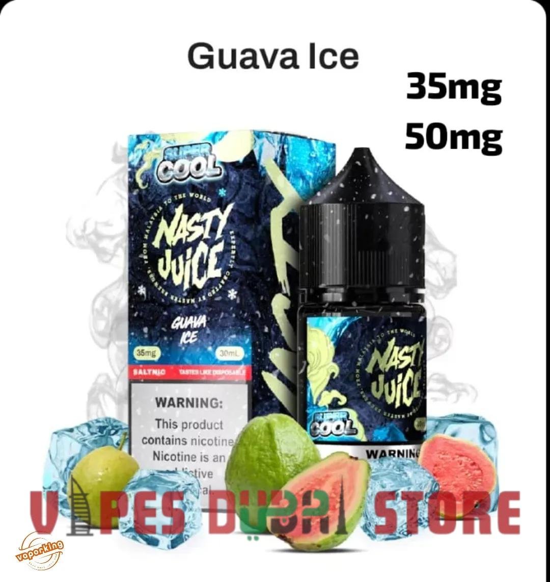 Nasty-Super-Cool-30ml-Salt-Guava-Ice Nasty-Super-Cool-30ml-Salt-Guava-Ice