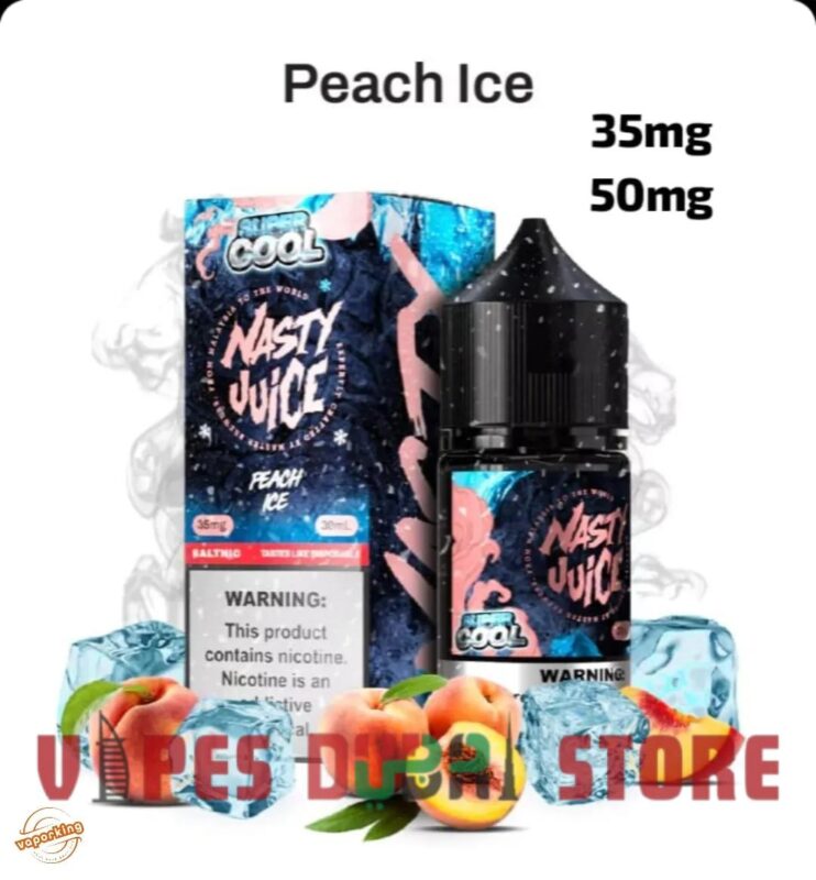 Nasty-Super-Cool-30ml-Salt-Peach-Ice