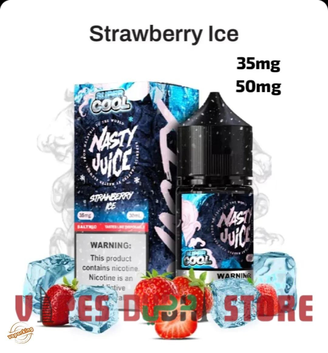 Nasty-Super-Cool-30ml-Salt-Strawberry-ice Nasty-Super-Cool-30ml-Salt-Strawberry-ice